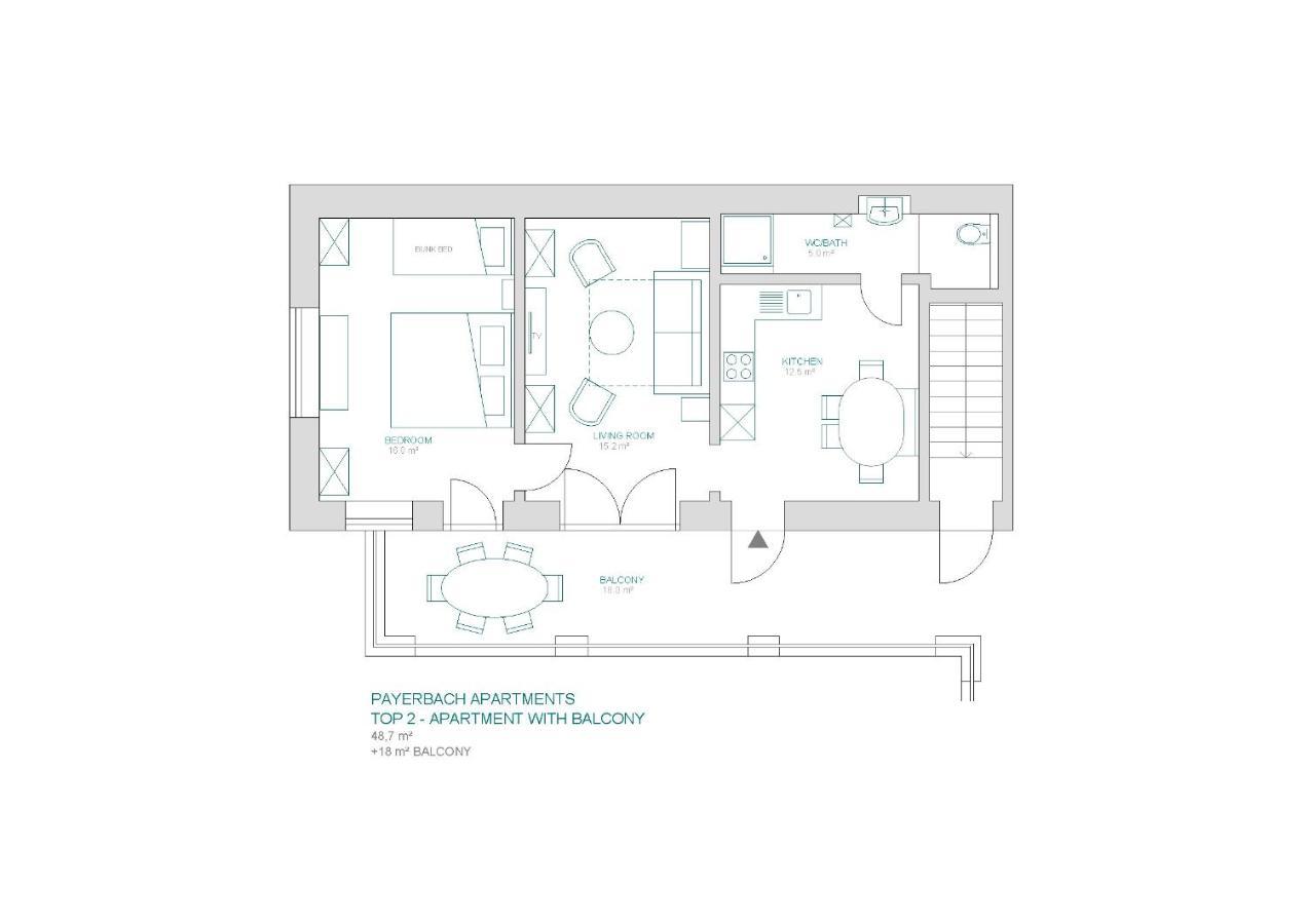Payerbach Apartments Dış mekan fotoğraf